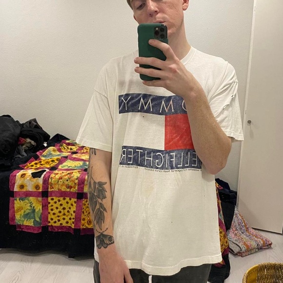 Vintage Tommy Hellfighter Religious ephesians 6:12 T-shirt - Picture 4 of 4